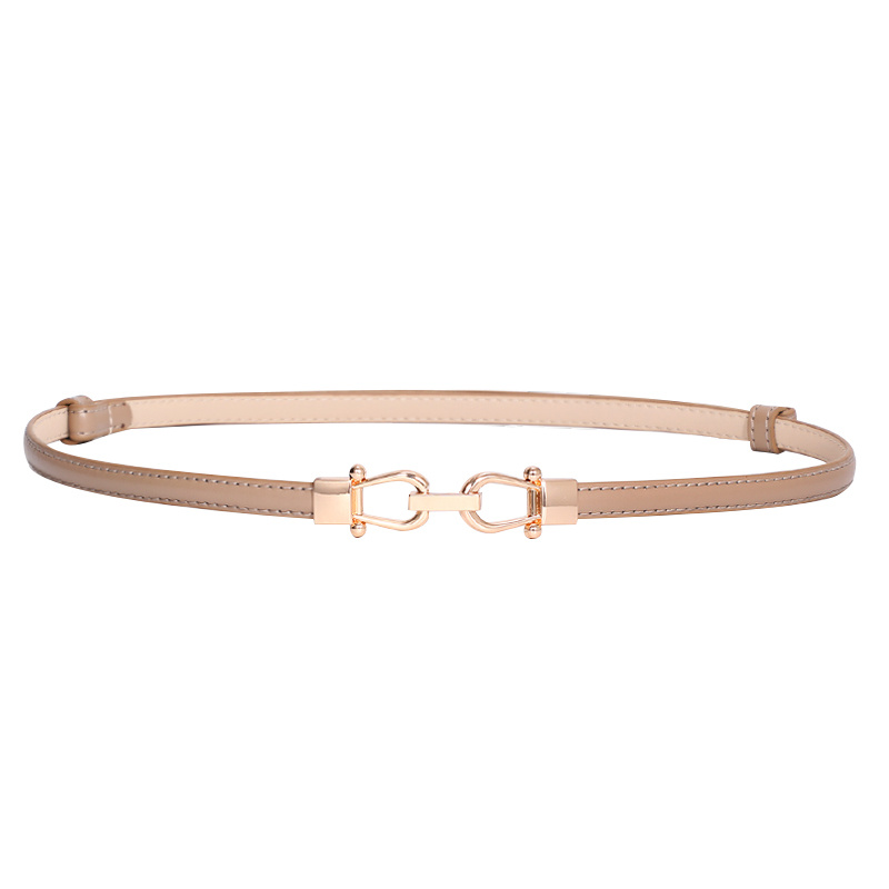 Ai Ag Women's Slim Leather Belt Retro Style for Dresses Sweaters Casual Outfits